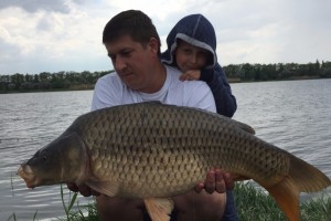 Тринашка, пойманная с сыном