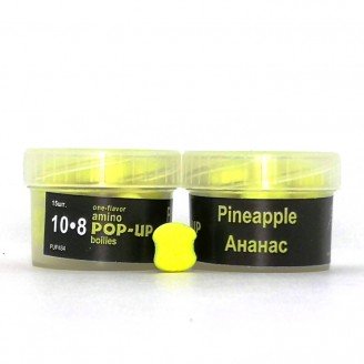Amino POP-UPs one-flavor PINEAPPLE (АНАНАС) 10•8 мм Amino POP-UPs one-flavor PINEAPPLE (АНАНАС) 10•8 мм