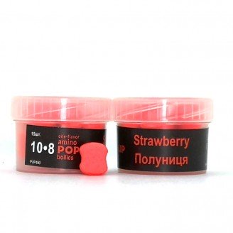 Amino POP-UPs one-flavor STRAWBERRY (ПОЛУНИЦЯ) 10•8 мм