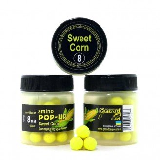 Amino POP-UPs one-flavor SWEET CORN (СОЛОДКА КУКУРУДЗА) Ø8 мм