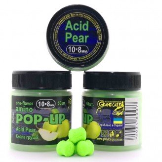 Amino POP-UPs one-flavor ACID PEAR (КИСЛА ГРУША) 10•8 мм