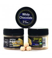 Amino POP-UPs one-flavor WHITE CHOCOLATE (БIЛИЙ ШОКОЛАД) 8•6 мм Amino POP-UPs one-flavor WHITE CHOCOLATE (БIЛИЙ ШОКОЛАД) 8•6 мм