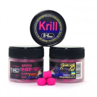 Amino POP-UPs one-flavor KRILL (КРИЛЬ) 8•6 мм