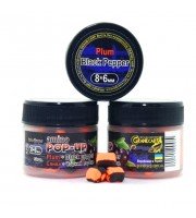 Amino POP-UPs two-flavor PLUM•BLACK PEPPER (СЛИВА•ЧОРНИЙ ПЕРЕЦЬ) 8•6 мм Amino POP-UPs two-flavor PLUM•BLACK PEPPER (СЛИВА•ЧОРНИЙ ПЕРЕЦЬ) 8•6 мм