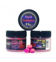 Amino POP-UPs two-flavor SQUID•CRANBERRY (КАЛЬМАР•ЖУРАВЛИНА) 8•6 мм Amino POP-UPs two-flavor SQUID•CRANBERRY (КАЛЬМАР•ЖУРАВЛИНА) 8•6 мм