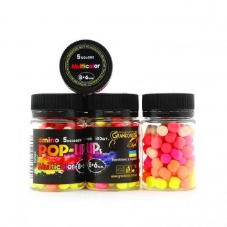 Amino POP-UPs Multicolor 5 colors 8•6 мм