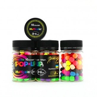 Amino POP-UPs Multicolor 10 colors 8•6 мм Amino POP-UPs Multicolor 10 colors 8•6 мм