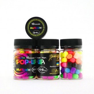 Amino POP-UPs Multicolor 10 colors 10•8 мм