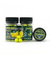 Аміно бойли насадочні варені BANANA (БАНАН) FEEDER SERIES Ø10 мм