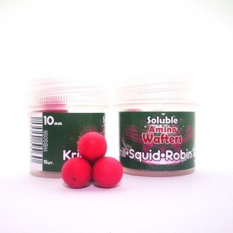 Soluble Amino Wafters Krill•Squid•Robin Red (Криль•Кальмар•Робін ред) Ø10 мм Soluble Amino Wafters Krill•Squid•Robin Red (Криль•Кальмар•Робін ред) Ø10 мм